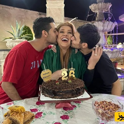 تدارک جشن تولد مجلل نسرین مقانلو بازیگر خوب کشورمان برای پسرش ارشیا بر سر خانه ابدی اش! جیگر آدم آتیش میگیره