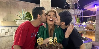 تدارک جشن تولد مجلل نسرین مقانلو بازیگر خوب کشورمان برای پسرش ارشیا بر سر خانه ابدی اش! جیگر آدم آتیش میگیره