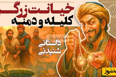 حکایت‌های خواندنی کلیله و دمنه / داستان  آموزنده خیانت زرگر