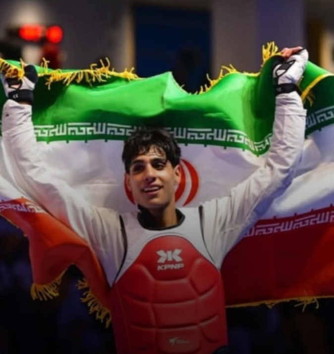 قهرمانی با طعم وطن؛ طلای خدایی زیر پرچم ایران+ فیلم