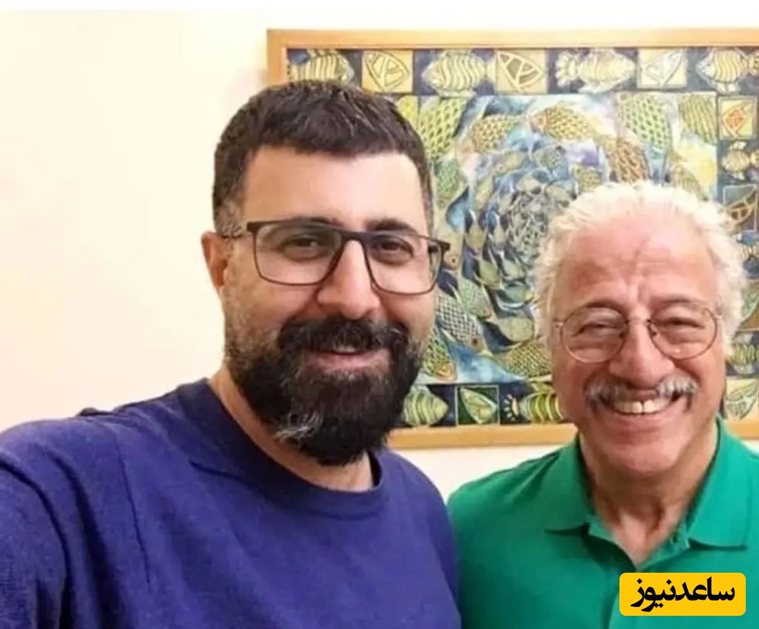 «رحمت» سریال پایتخت در کنار همسر و پسرش؛ دهه 90