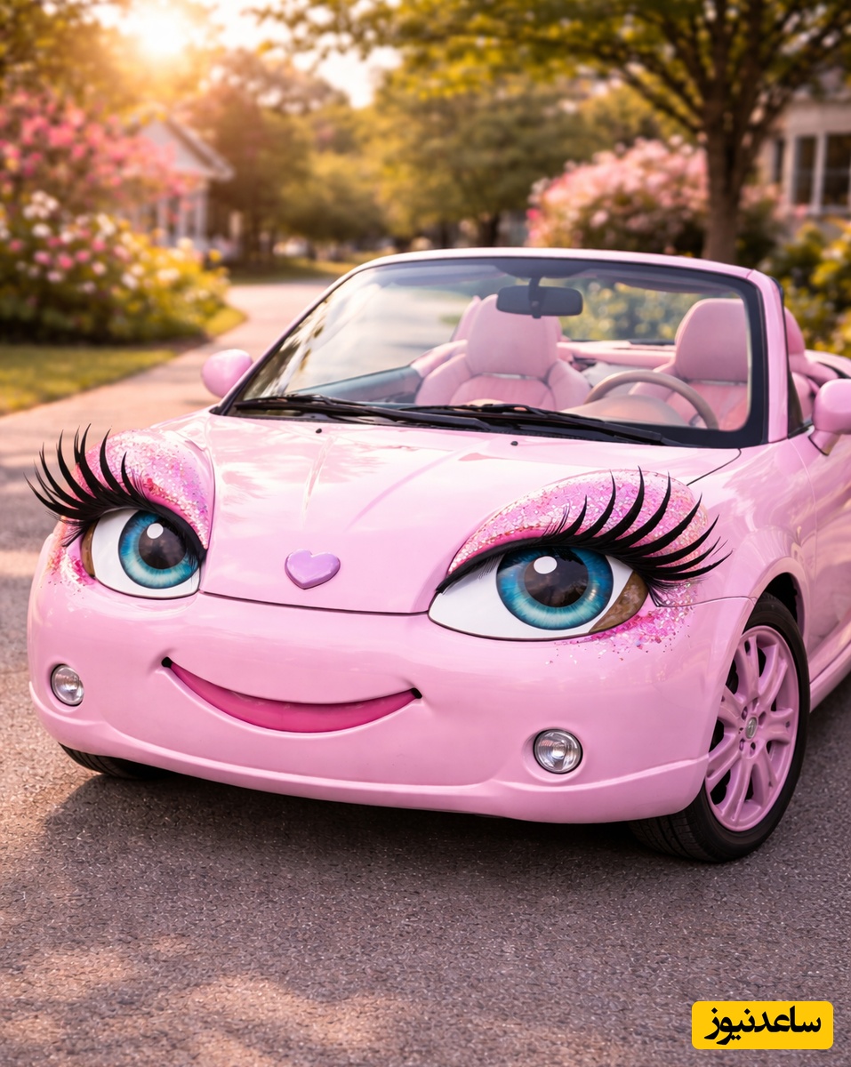 این ویدئو رو فقط دخترای ماشین دار ببینن/ لعنتی، فقط چشماش😍