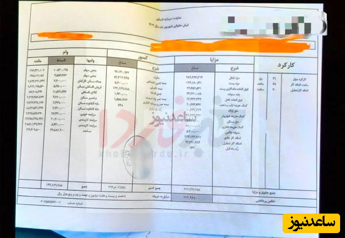(ویدیو) افشای حقوق نجومی کارمند بانک: 1.5 میلیارد وام با بازپراخت ماهی 2 میلیون/ دریافت 92 میلیون حقوق و مزایا...