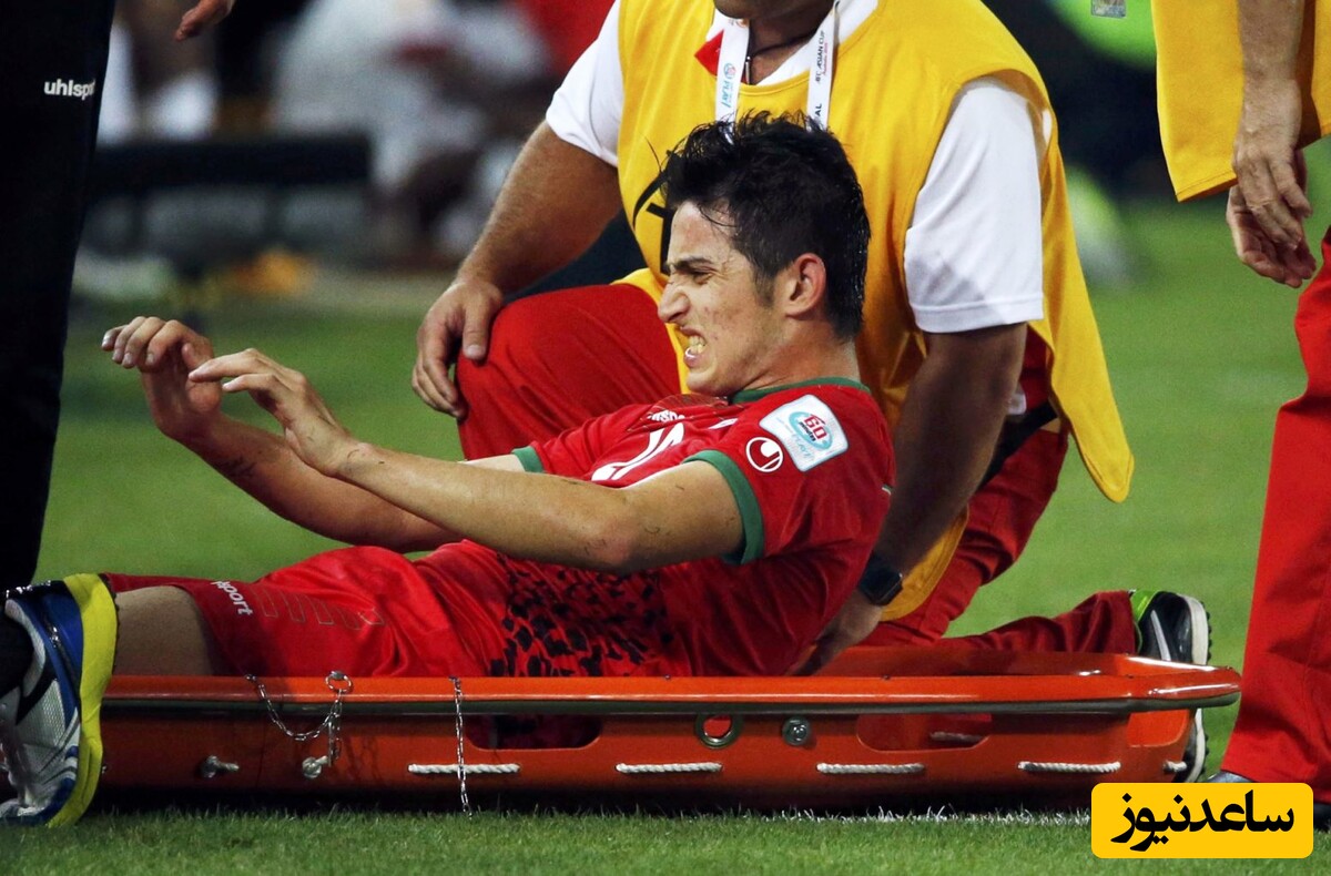 صحبت های سعید عزت اللهی در مورد آخرین وضعیت جسمی سردار آزمون بعد از مصدومیت در تیم شباب الاهلی