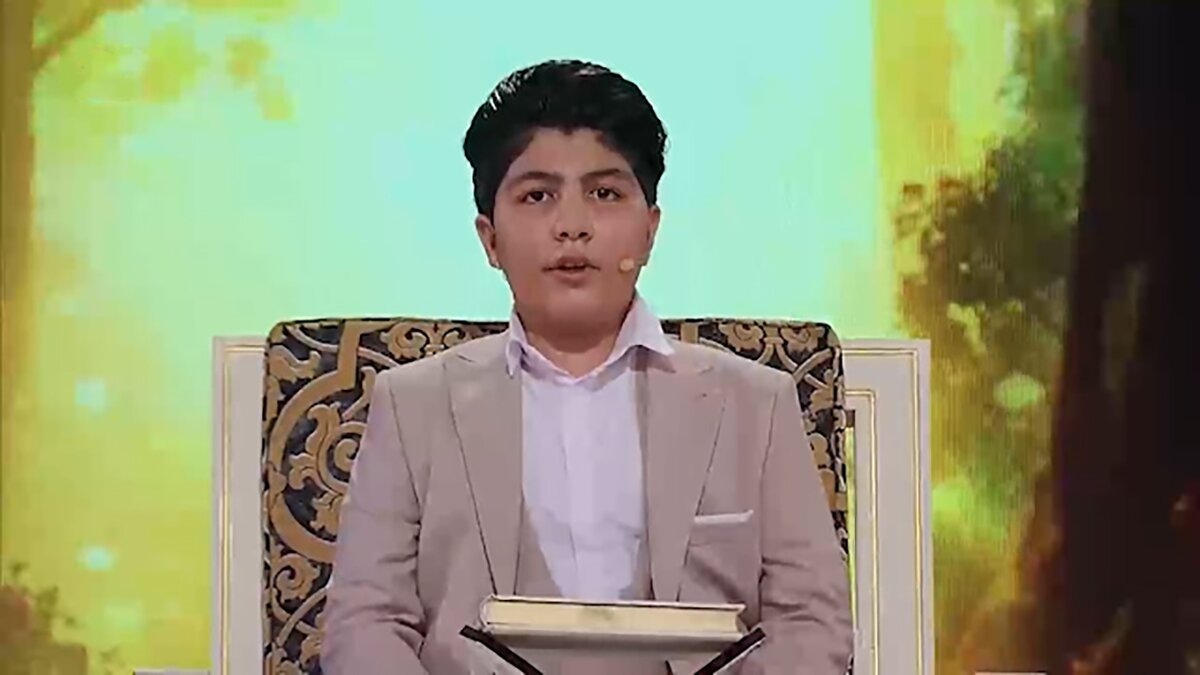 حافظ نوجوان قرآن، داوران را شگفت زده کرد + فیلم
