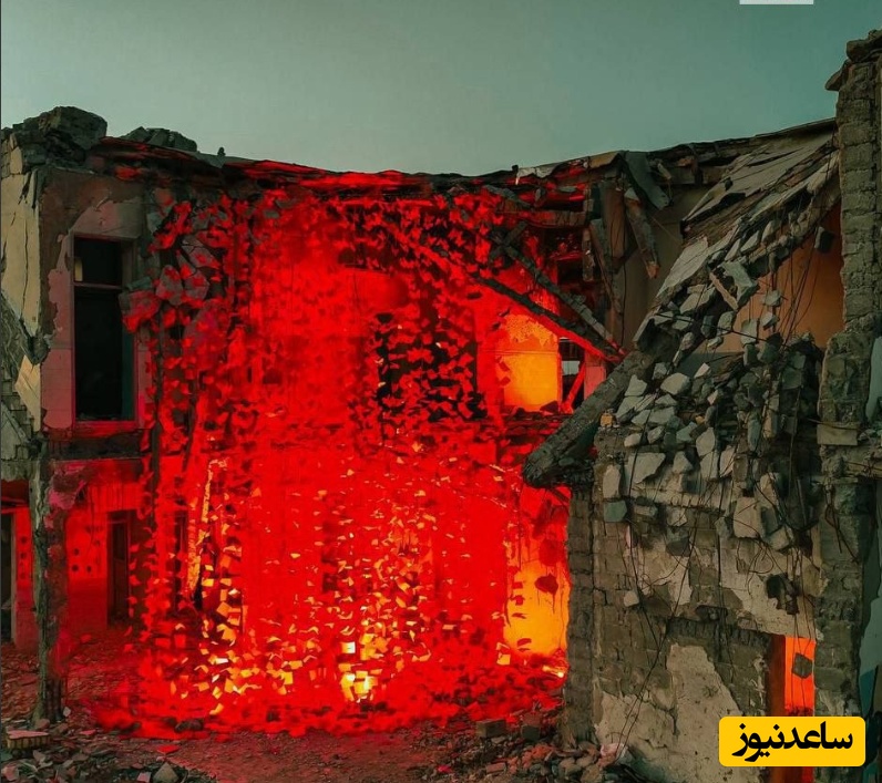 چیدمان هنری به یاد دانش‌آموزان جان‌باخته‌ی میناب؛ وقتی پروانه‌ها از زیر آوار بال می‌گیرند + عکس