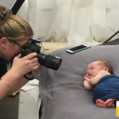 (عکس) خلاقیت بانمک یک مادر برای نشان دادن اینکه فرزندش چقدر خوردنی و خوشمزه ست همه را به خنده واداشت