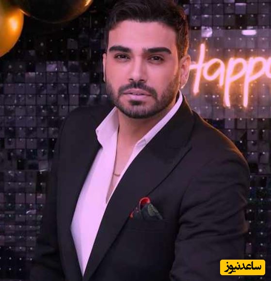 حضور سینا درخشنده در مراسم یادبود حمید هیراد