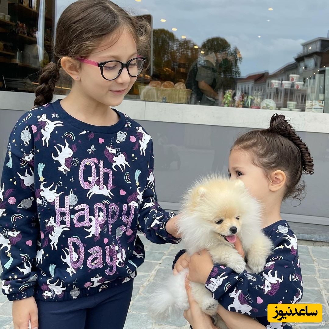 عاشقانه های نبات استخری با عروسک بادی بزرگتر از خودش! چه با ناز نگاهش میکنه😍