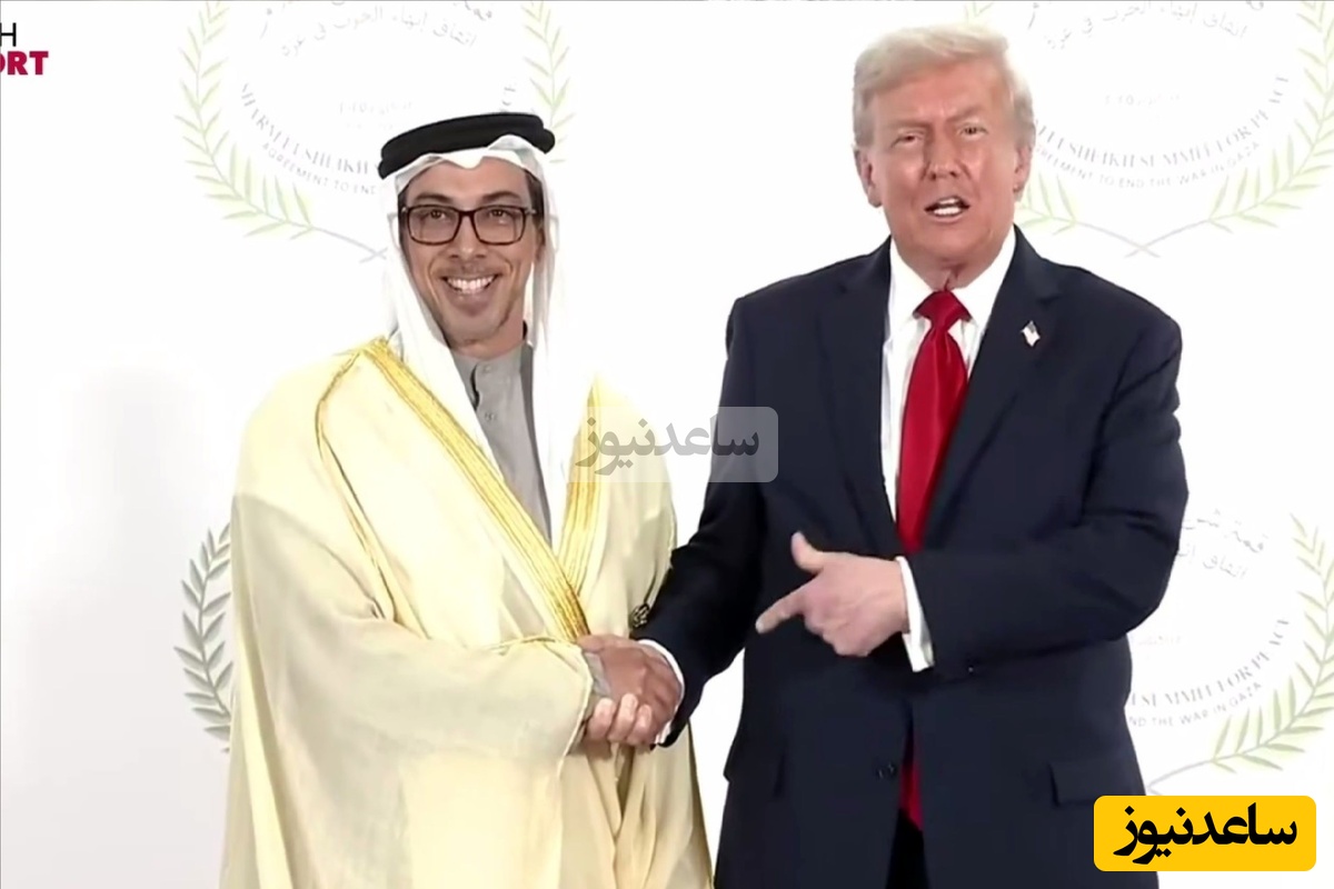 (ویدیو) وقتی ترامپ عرف دیپلماتیک سرش نمیشه/ به جای عکس دسته جمعی همه یکی یکی پیش ترامپ رفتند تا عکس بگیرند