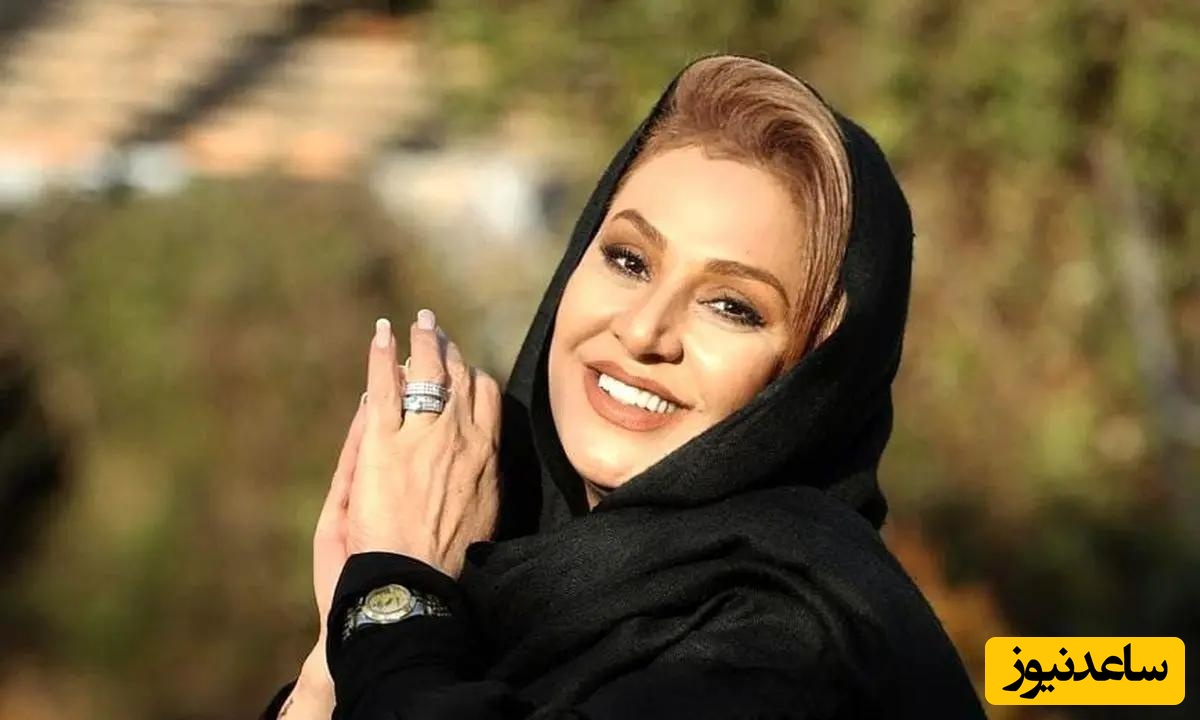 استایل دیده نشده از نسرین مقانلو در کنار دوست کارگردانش