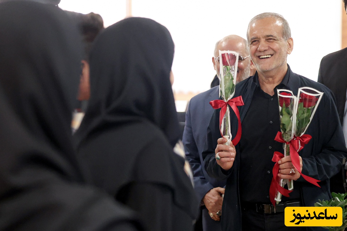 (فیلم) شوخی دکتر پزشکیان با ترکی حرف زدن یک  خانم خبرنگار: آمریکایی هم بفرمایید!