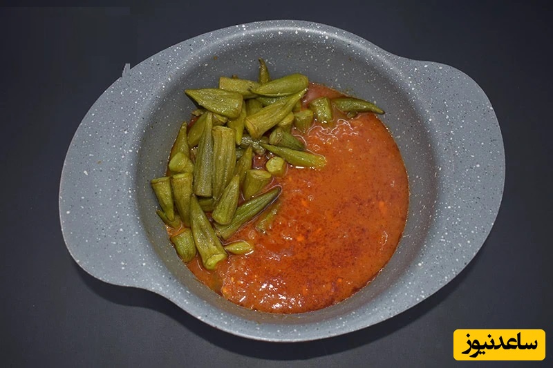 طرز پخت خورشت بامیه لذیذ