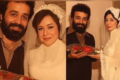 داستان عاشقانه‌یِ زیر یک سقف؛ محمدرضا شریفی‌نیا اینگونه دل همسر سابقش آزیتا حاجیان را برد!+فیلم