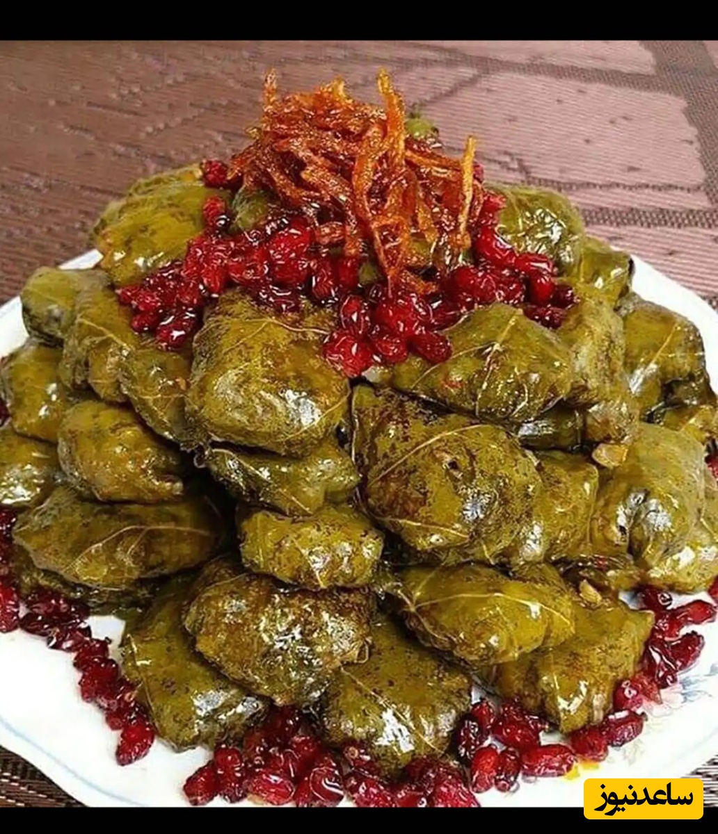 تزیین غذای ایرانی