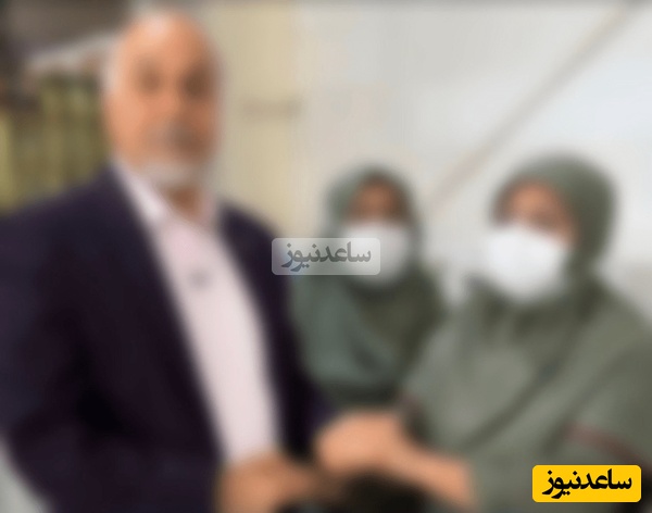 بوسه کارفرما بر دستان زن کارگر