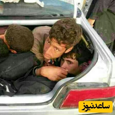 ویدئویی عجیب از شیوه قاچاق افغانی‌ها به ایران در خودرو!