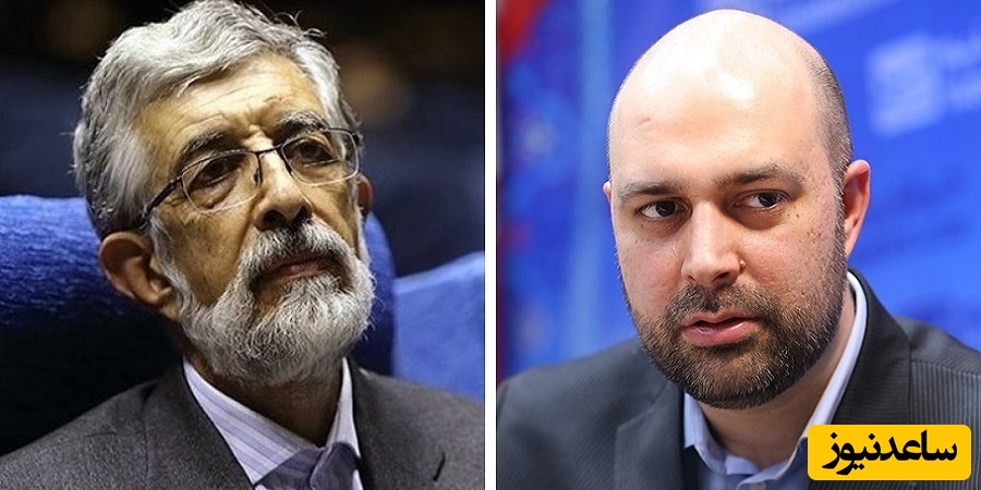 فارسی صحبت کردن با لهجه‌یِ انگلیسیِ داماد حدادعادل+ویدیو