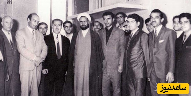 شریعتی در کنار آیت الله مطهری