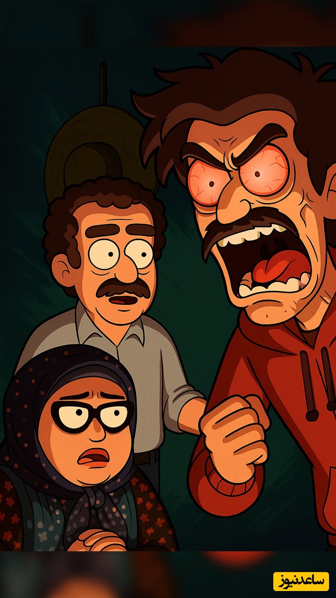 سکانس نخ دادن به فهیمه پایتخت انیمیشن شد / آخ نقی چقد تو با همه اینجوری بودی همه با تو اینجوری .../ سمی تر از این قسمت نیست، کاش کل پایتخت اینجوری ساخته میشد🤣