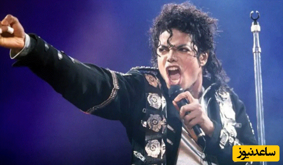 «مایکل جکسون» در نوجوانی و در یک مراسم در آمریکا؛ سال 1358