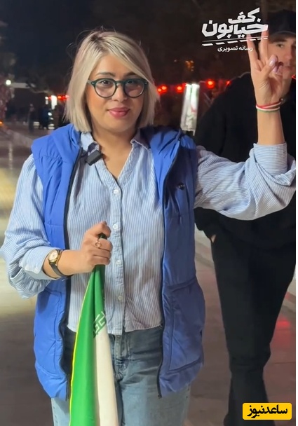 من الان یک ساله که با همین پوشش میام بیرون و تا حالا هیچ مشکلی نداشتم؛ شما میتونی یه ویژگی مثبت از پهلوی بگی که...+فیلم