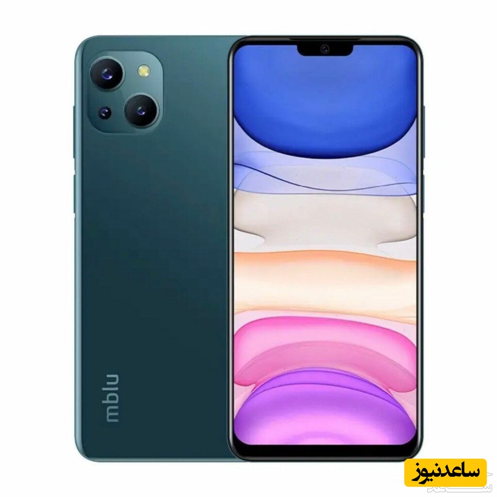 میزو mblu 10s معرفی شد: گوشی چینی 100 دلاری با طراحی شبیه آیفون 13