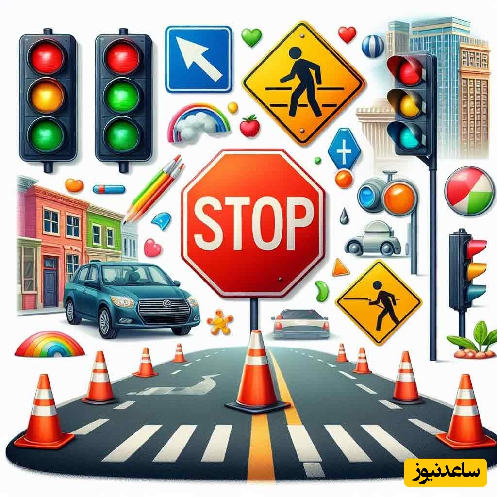 نمونه سوالات امتحان آیین نامه رانندگی با جواب رایگان / دانلود آزمون اصلی