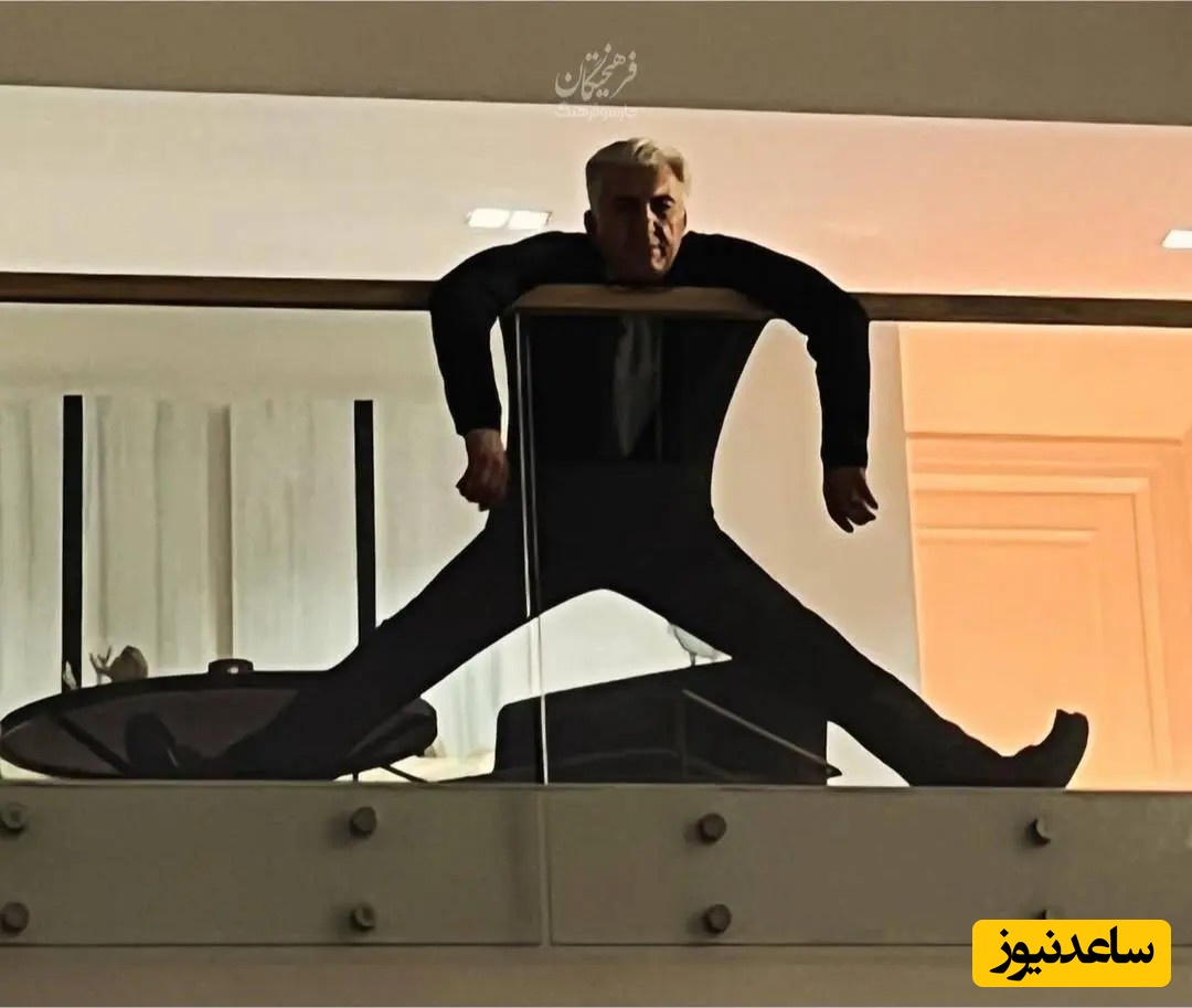 بازیگر در پشت صحنه سریال بی عاطفه