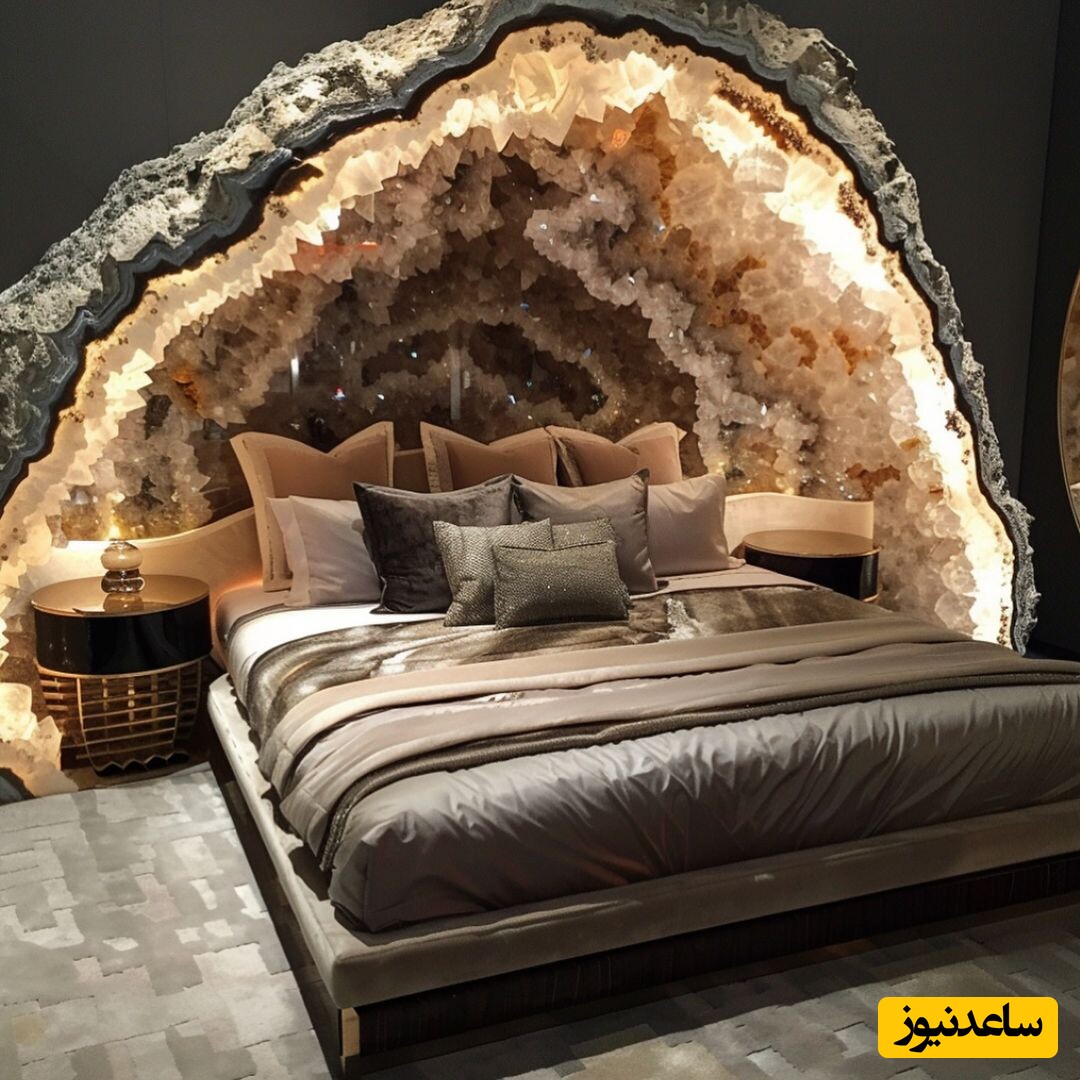 (عکس) طراحی خارق العاده سرویس خواب‌هایی به شکل غار / فک کن شب رو تو غار علیصدر بخوابی😍