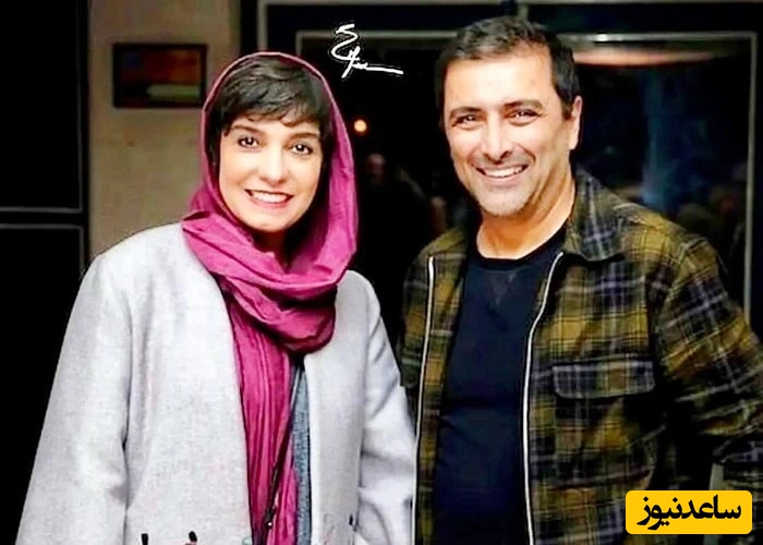 الیکا عبدالرزاقی و همسرش امین زندگانی