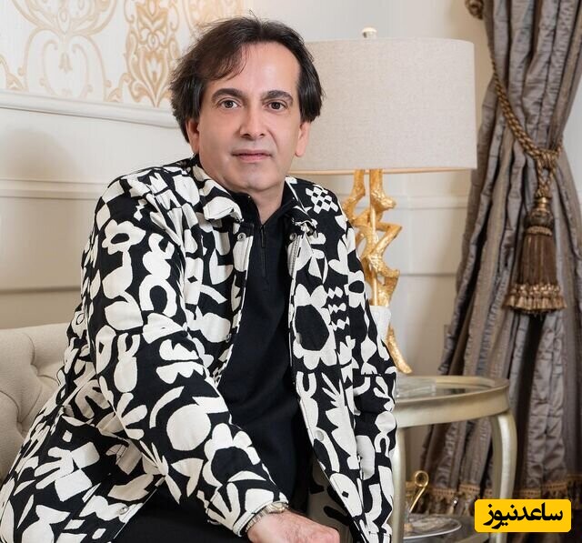 نگاهی به چیدمان خونه دوبلکس رامسین کبریتی، صابر سریال ستایش در کانادا/ از تخت شاه نشین، گلیم سنتی، عتیقه جات برنزی تا پرده های طلاکوب