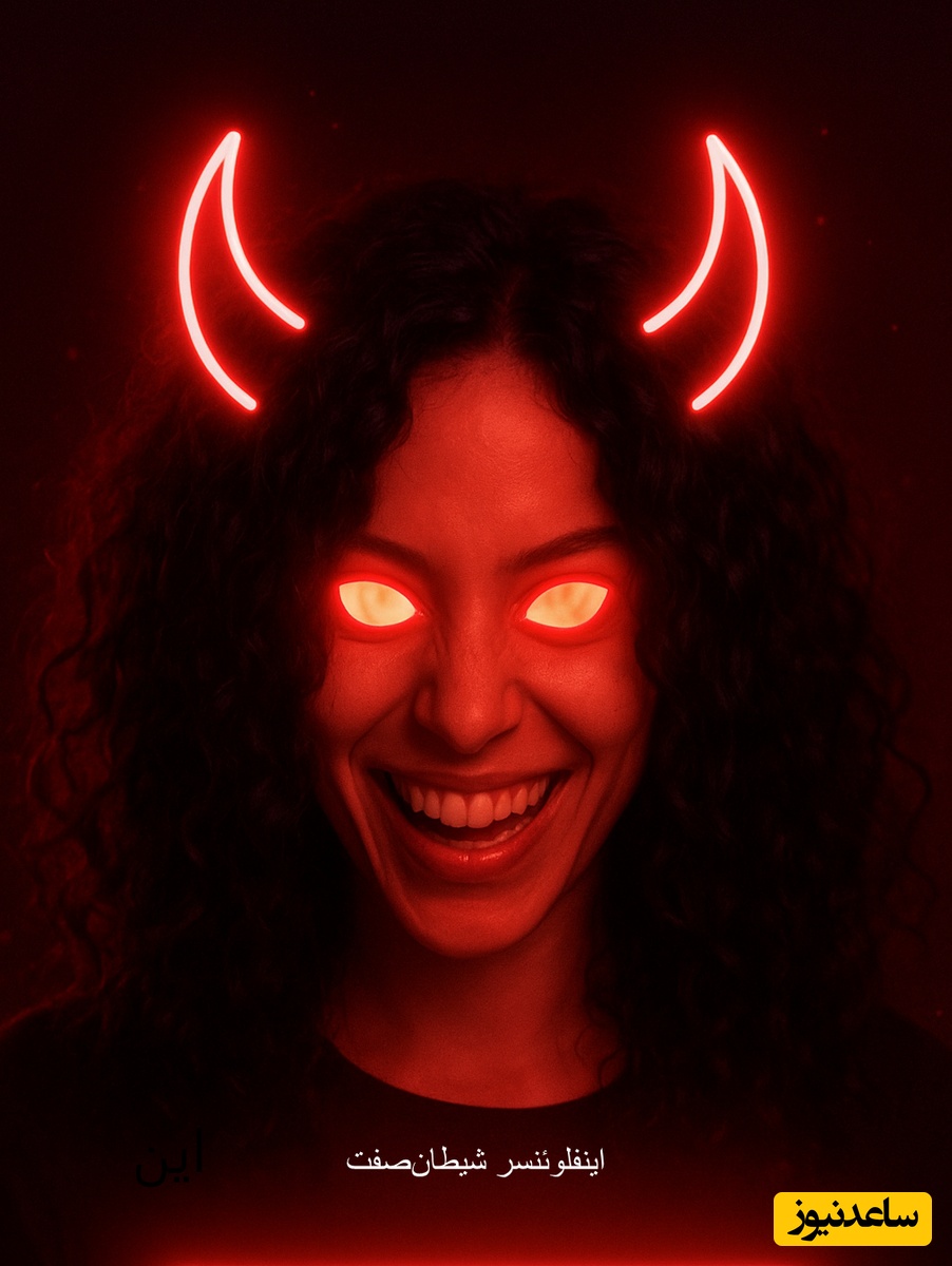 تمامی انسان‌ها قلب پاک ندارند/ شیطان را می‌توان در چهره و افکار این اینفلوئنسر بدذات دید