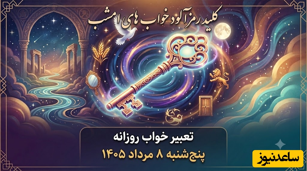 تعبیر خواب روزانه؛ متولد کدام ماهی؟ این 3 نشانه در خواب امروز، خبر از یک رویداد بزرگ می‌دهند! / چهارشنبه 14 مرداد 1405