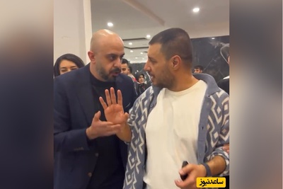 فیلم/خاکی و مردمی مثل جواد عزتی در جشن حافظ/ میشه به من دست نزنین!