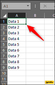 ایجاد چهار باکس مساوی از داده‌ها