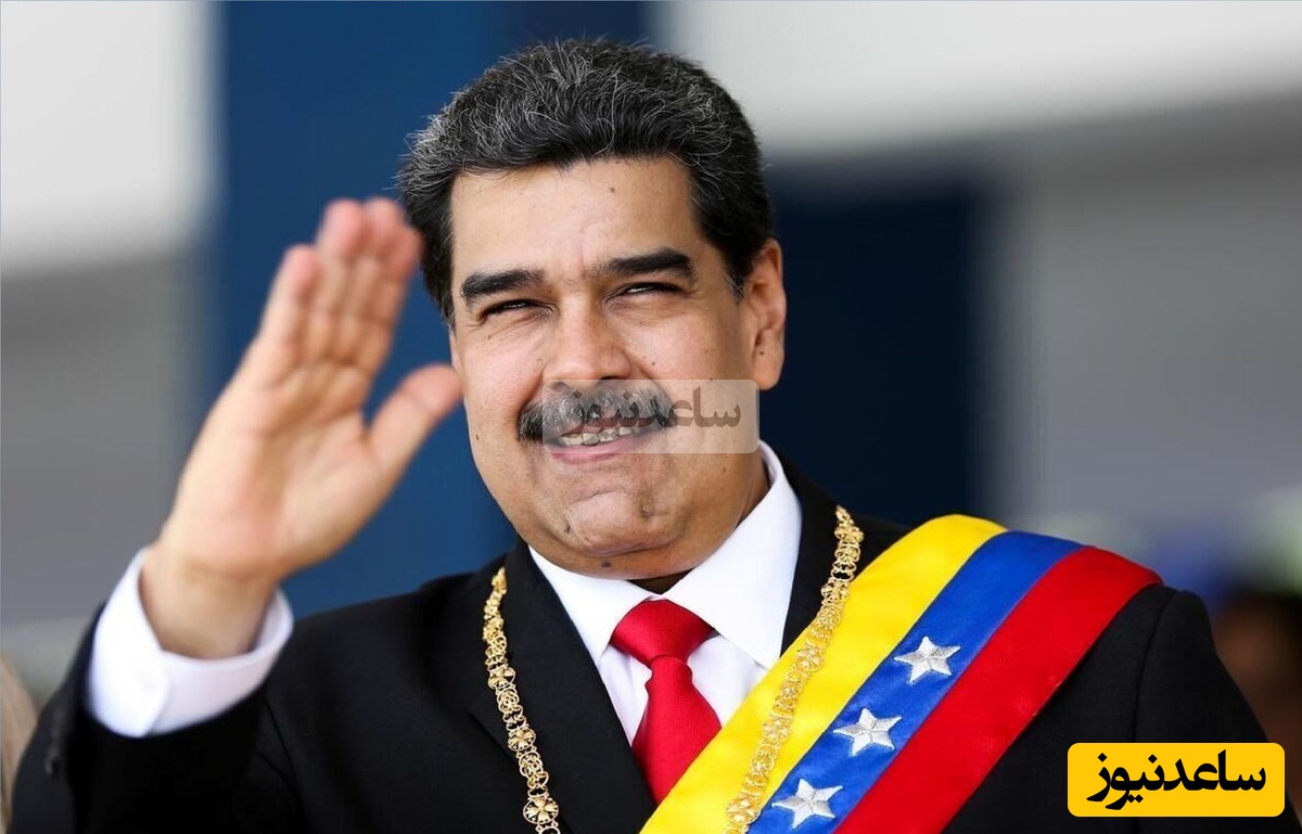 مادورو با چفیه فلسطینی تولدش را جشن گرفت/ ایشان هم حزب اللهی شد+ویدیو