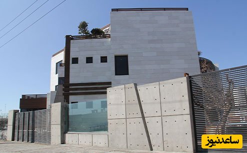 نمای بتن اکسپوز