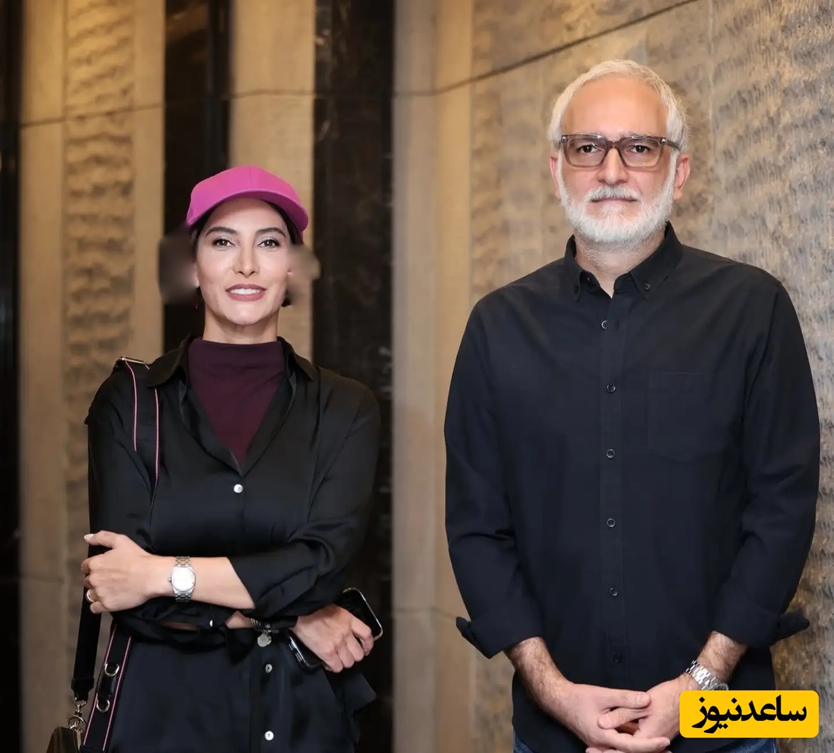بازیگران در اکران سقف
