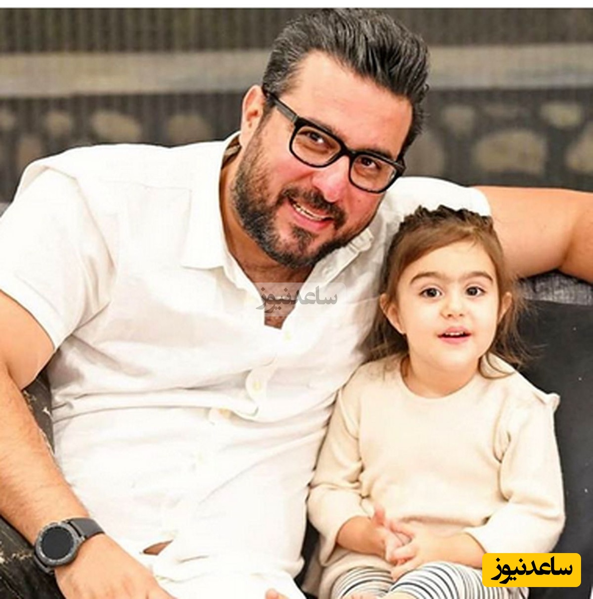 بازی های پدر دختری محسن کیایی و دخترش🥰 چه پدر با حوصله‌ای😏