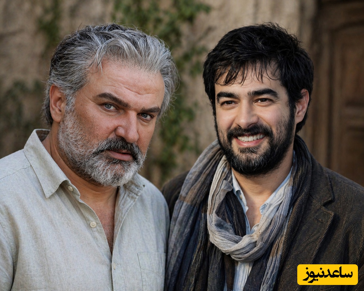 (عکس) نگاهی به عکس زیرخاکی شهاب حسینی و مهدی سلطانی در پشت‌صحنه تئاتر دانشجویی در دانشکده هنرهای زیبای تهران؛ رسماً از نقش بیرون نیومدن 😂