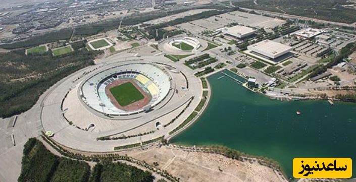 نگاهی به وضعیت استخر آزادی بعد ار حملات صهیونی آمریکایی/ بیشتر شیشه ها پودر شدند!