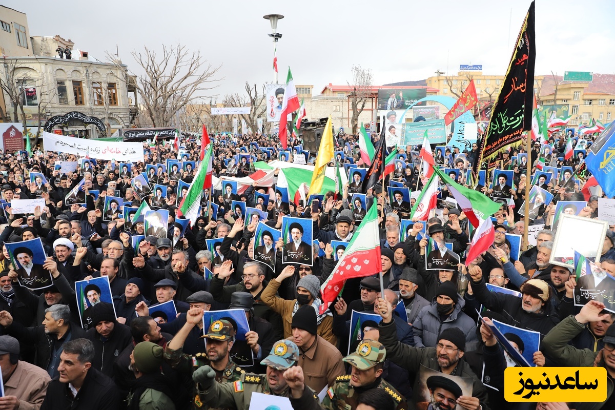 کلام قاطعانه غیورمردان و شیرزنان تبریزی در مراسم بیعت با «آیت الله سید مجتبی خامنه ای»