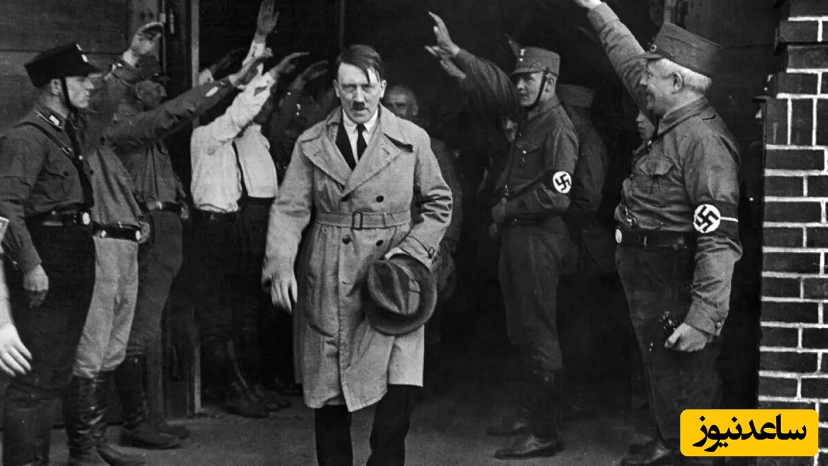 (عکس) اثر هنری تاریخی آدولف هیتلر که با دیدنش انگشت به دهان می مانید! / علاوه بر جنگ نقاشی هم بلد بوده گویا!
