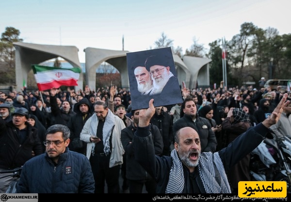 تصاویری از حضور مردم داغدار ایران در خیابان‌های سراسر کشور