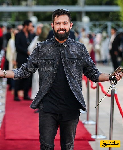 گوشی آمریکایی محسن افشانی در عراق سوژه شد ؛ آیفون داخل آب !+ ویدئو