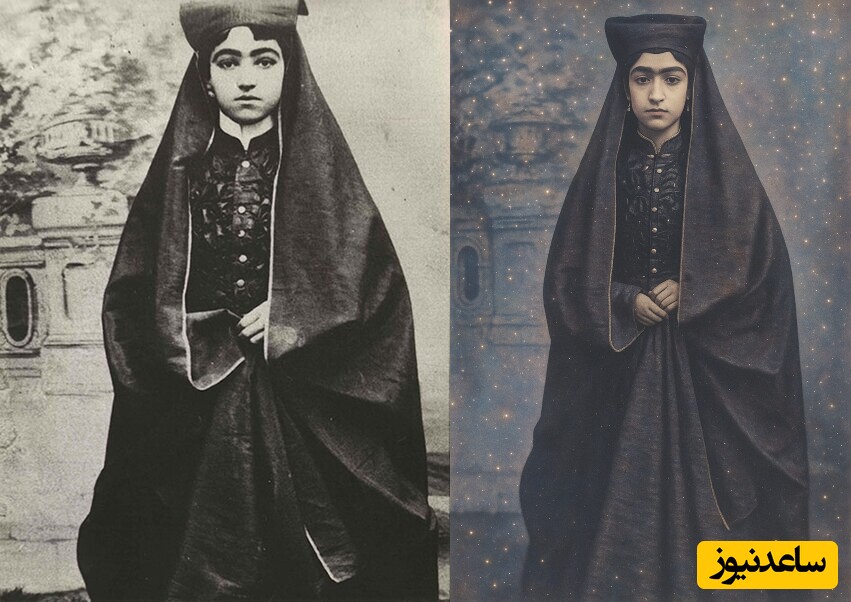 زنان قاجار با فیلتر زیبایی