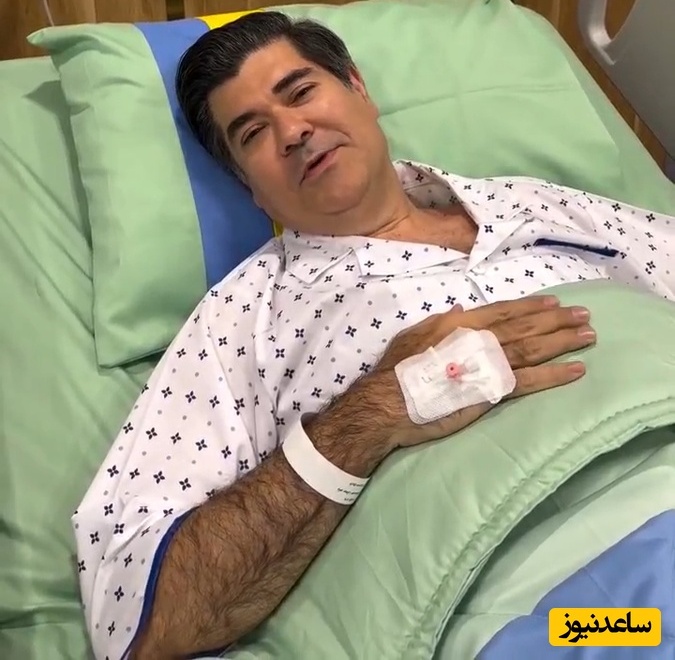 سالار عقیلی برای یک عمل جراحی در بیمارستان بستری شد
