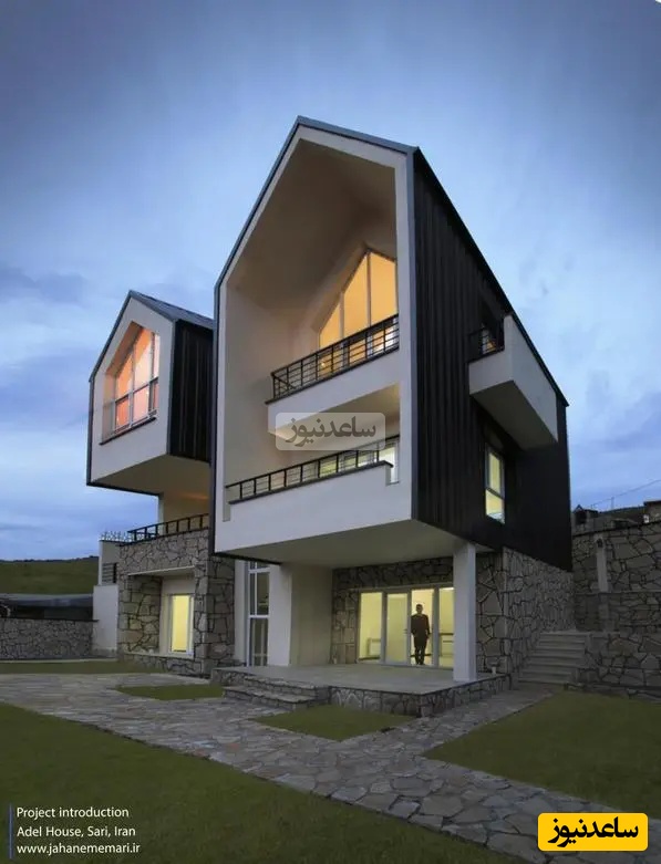 ویلای منتسب به هادل فردوسی پور در ده سنگ مازندران