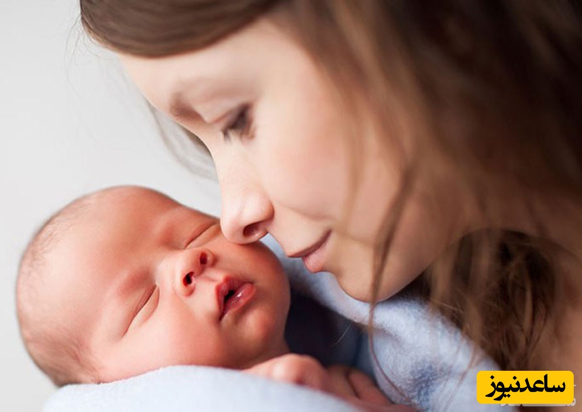 چرا نوزاد بوی خوبی می دهد؟